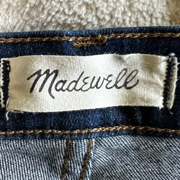 MADEWELL 9” Mid-Rise Skinny Blue Denim Jeans - Size 26 - Picture 7 of 11